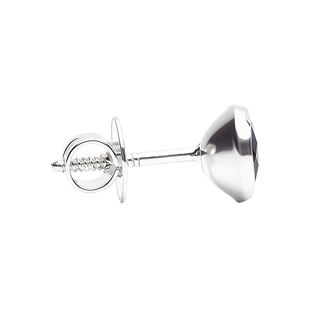 Mina | Katori Stone Silver Earrings