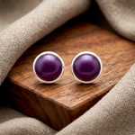 Load image into Gallery viewer, Katori Moti | Round Stud Earrings
