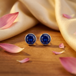 Load image into Gallery viewer, Mina | Katori Stone Silver Earrings
