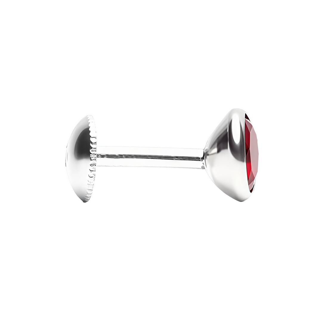 Mina | Katori Stone Silver Earrings