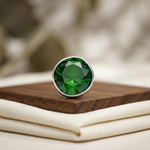 Load image into Gallery viewer, Mina | Katori Stone Silver Nose Pin
