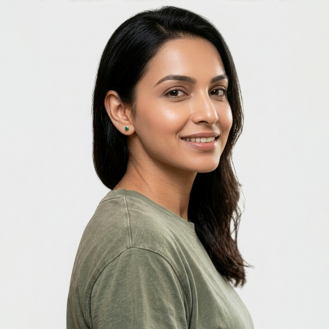 Katori Moti | Round Stud Earrings