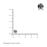 Load image into Gallery viewer, Mahua | Katori Rava Silver Earrings
