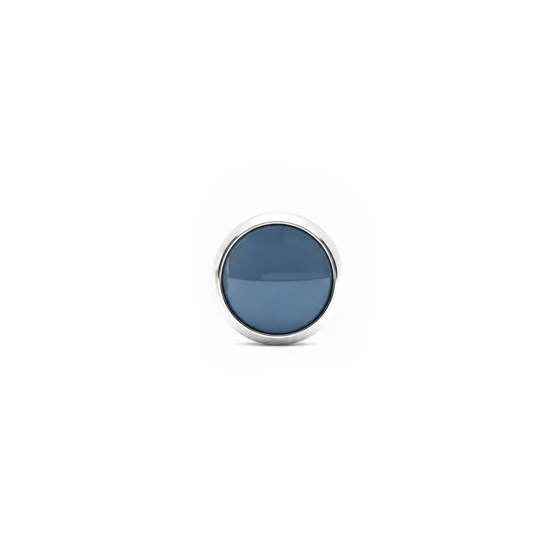 Katori Moti | Round Shaped Silver Nose Pin