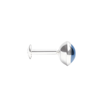 Load image into Gallery viewer, Katori Moti | Round Shaped Silver Nose Pin
