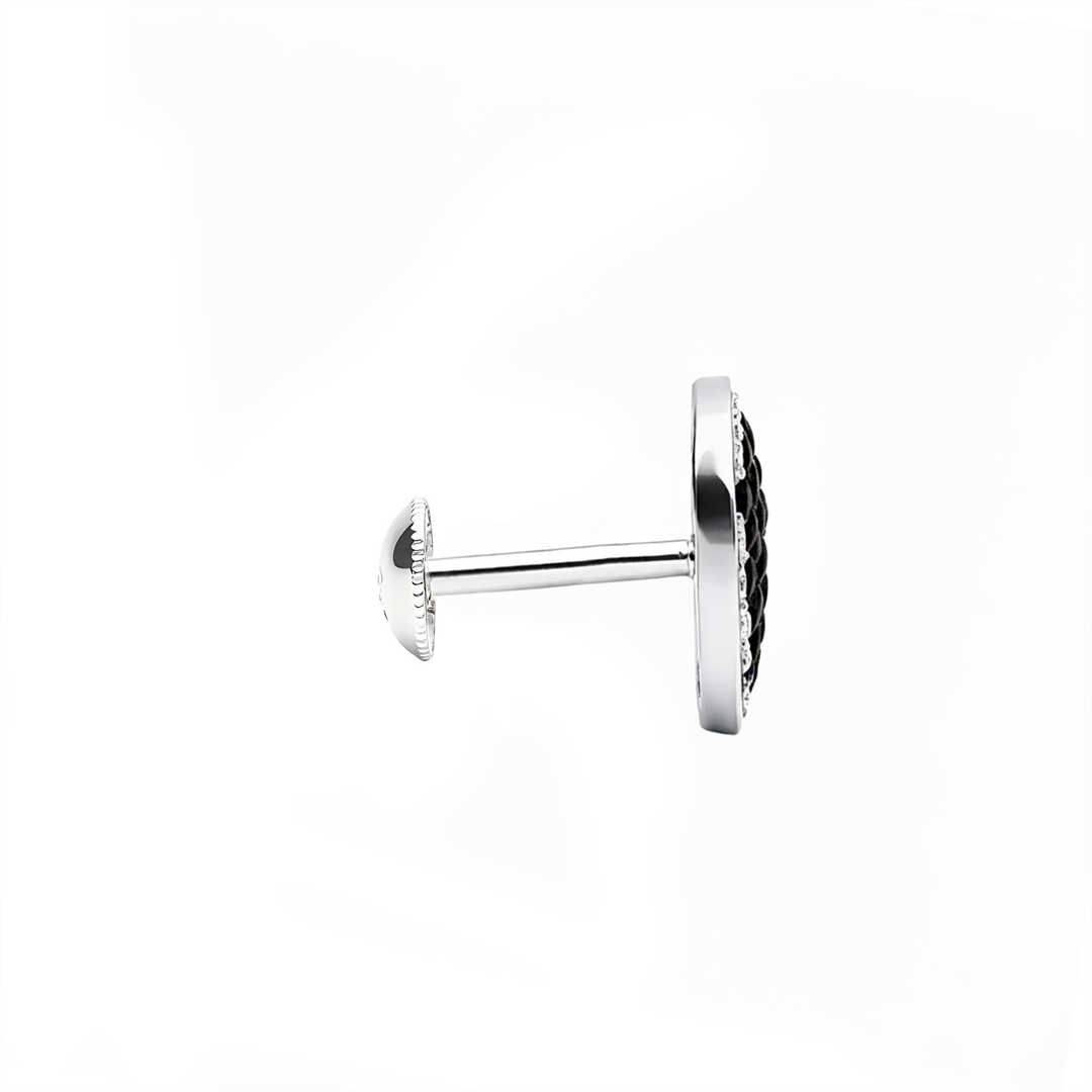 Mahima | 18-Stones Silver Earrings