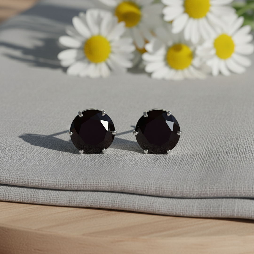 Mahua | Katori Rava Silver Earrings