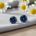 Load image into Gallery viewer, Mahua | Katori Rava Silver Earrings
