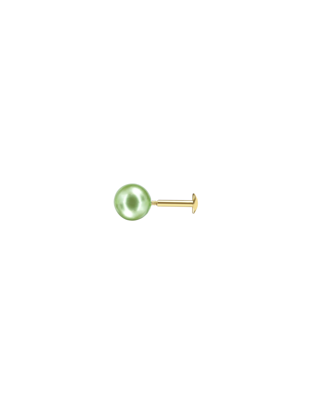 Mukt | Pearl Silver Earrings 6mm | Kids/2nd Stud Screw