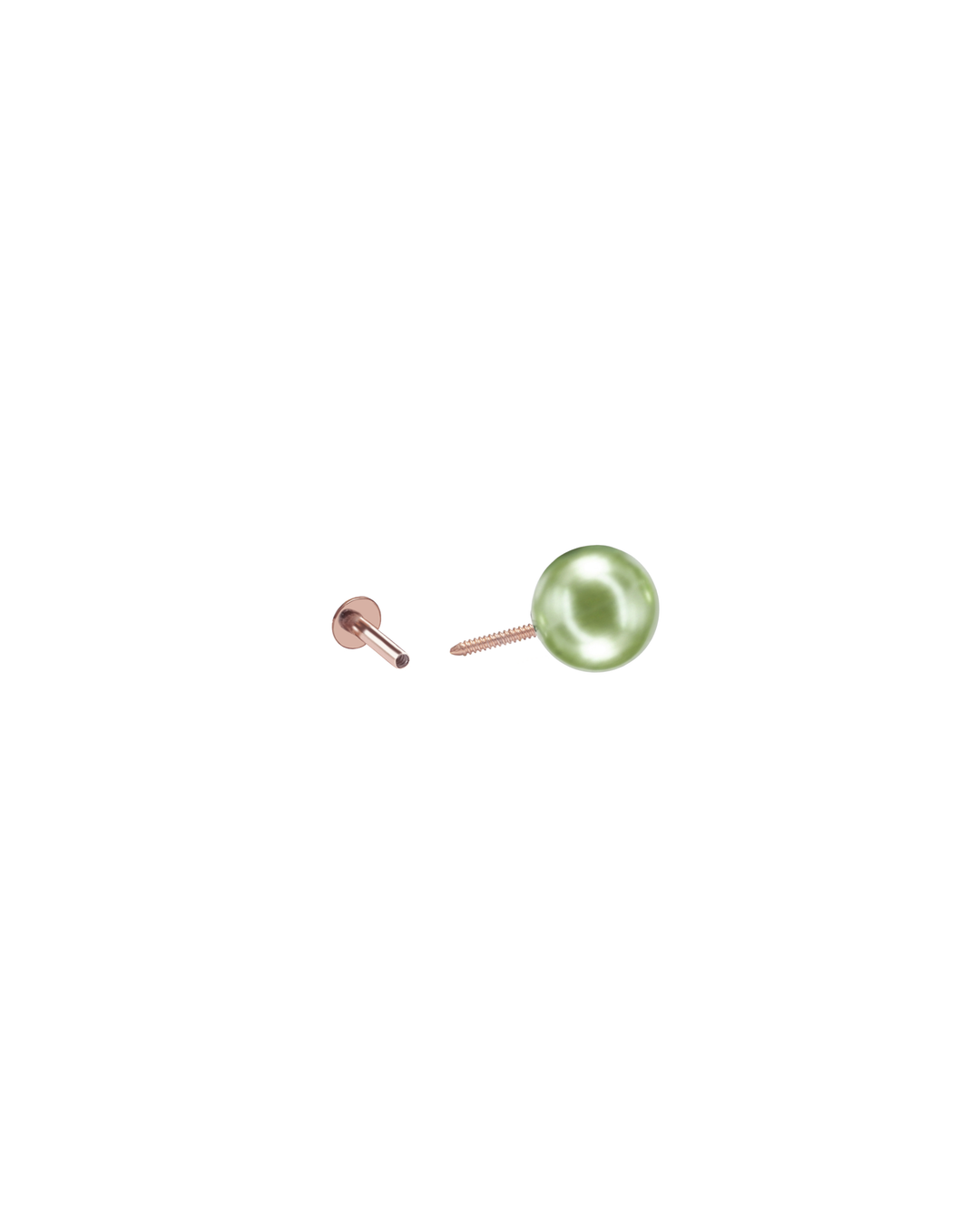 Mukt | Pearl Silver Earrings 6mm | Kids/2nd Stud Screw