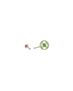 Load image into Gallery viewer, Mukt | Pearl Silver Earrings 6mm | Kids/2nd Stud Screw
