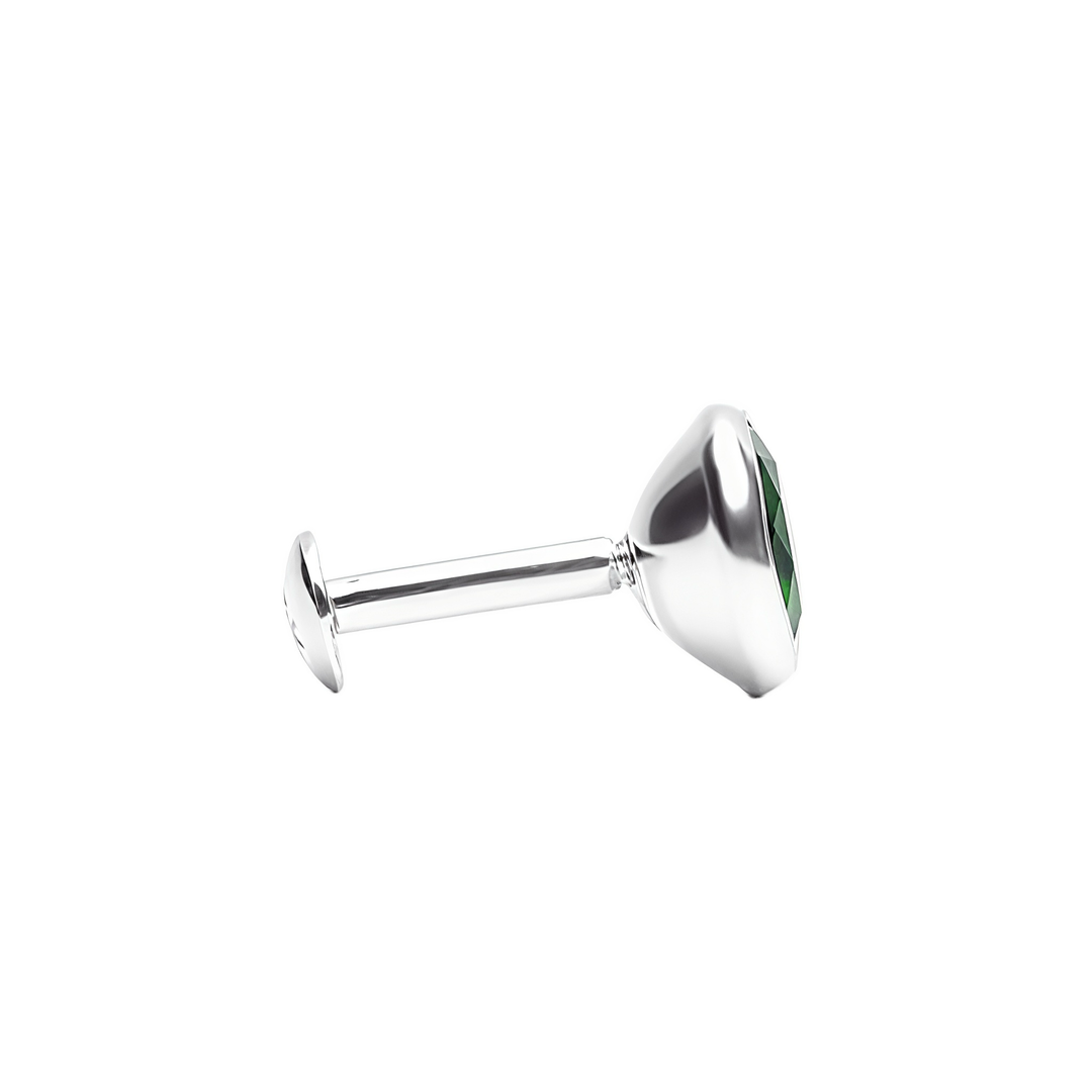 Mina | Katori Stone Silver Nose Pin