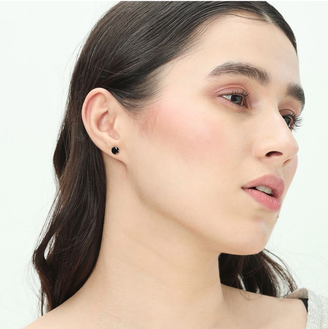 Mahua | Katori Rava Silver Earrings