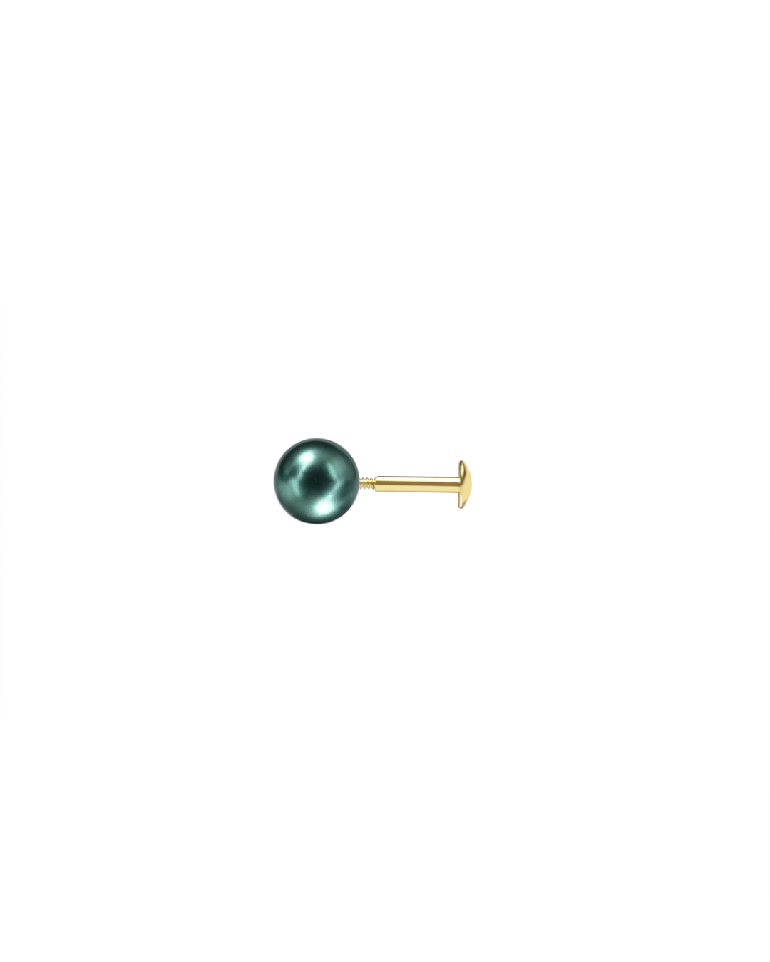 Mukt | Pearl Silver Earrings 6mm | Kids/2nd Stud Screw