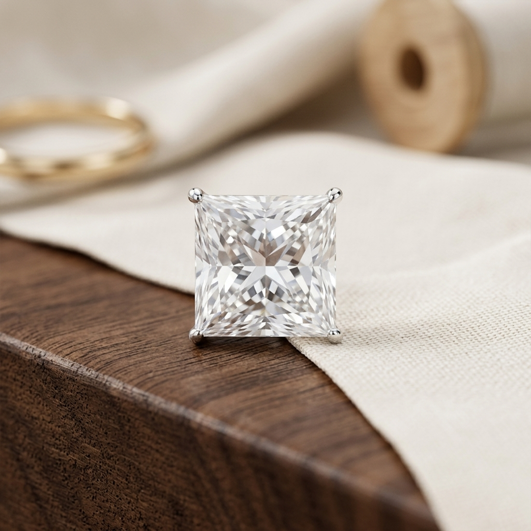 Manini | Square Shaped Silver Nosepins