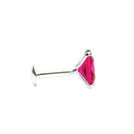Load image into Gallery viewer, Manini | Square Shaped Silver Nosepins
