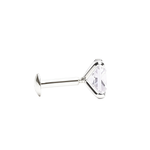 Load image into Gallery viewer, Manini | Square Shaped Silver Nosepins
