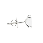 Load image into Gallery viewer, Manini | Square Shaped Silver Earrings
