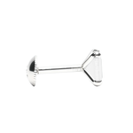 Load image into Gallery viewer, Manini | Square Shaped Silver Earrings
