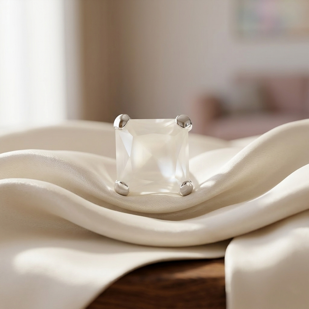 Manini | Square Shaped Silver Nosepins