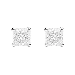 Load image into Gallery viewer, Manini | Square Shaped Silver Earrings
