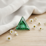 Load image into Gallery viewer, Mithi | Triangle Shaped Silver Nosepin
