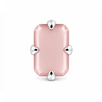 Load image into Gallery viewer, MELORA | RECTANGLE SHAPED SILVER NOSE PIN
