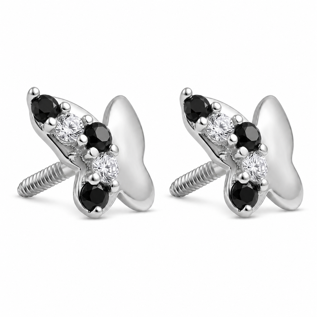 Mila | Butterfly Stone Earrings