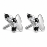 Load image into Gallery viewer, Mila | Butterfly Stone Earrings
