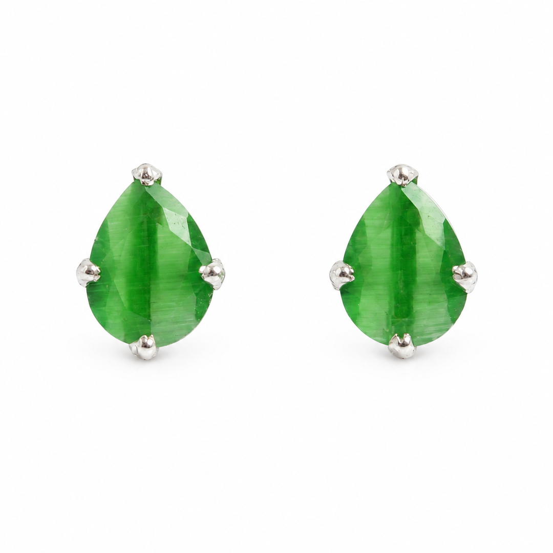 Mishka | Water Drop Stone Stud Earrings