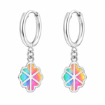 Load image into Gallery viewer, Mahira | Geometric Hoop Earrings
