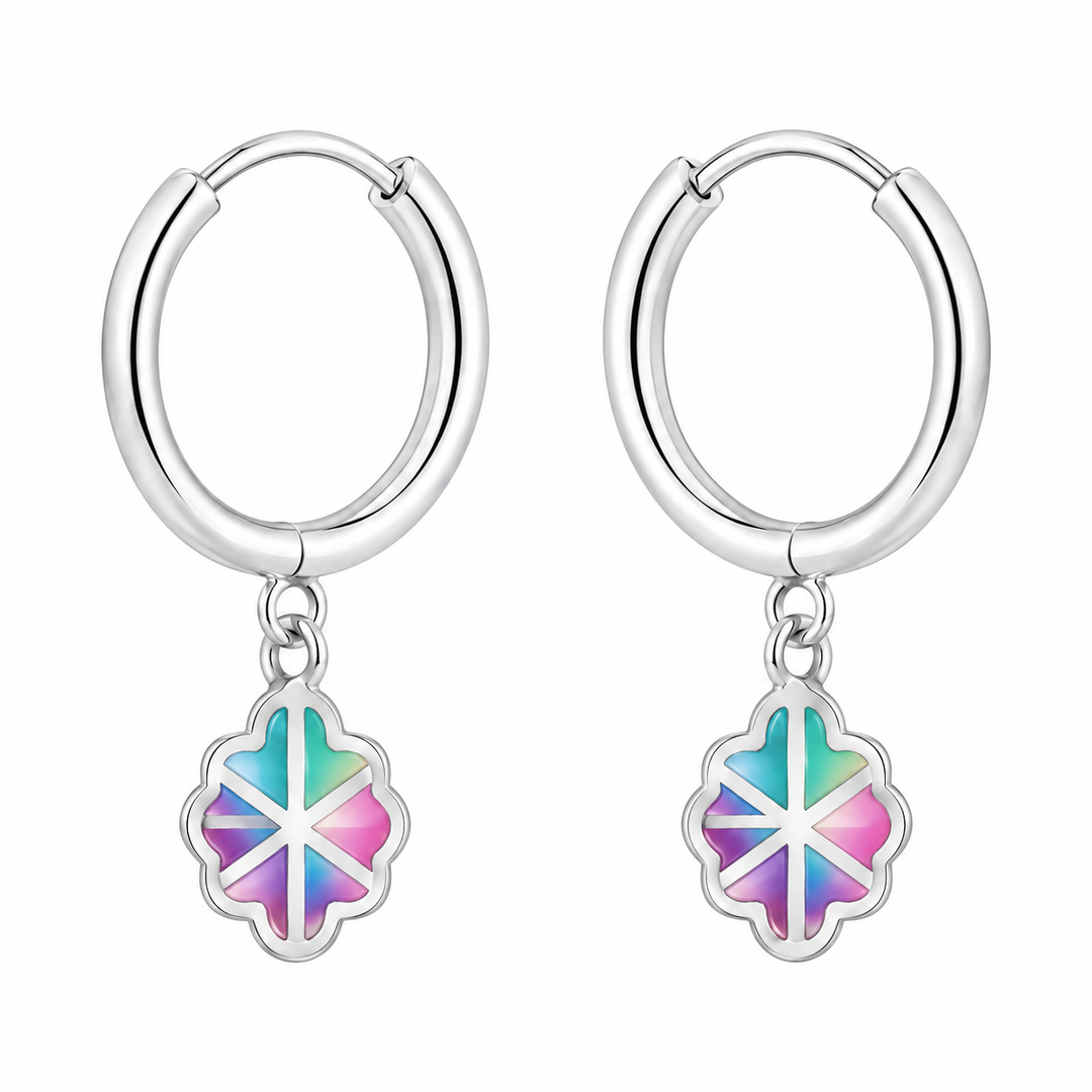 Mahira | Geometric Hoop Earrings