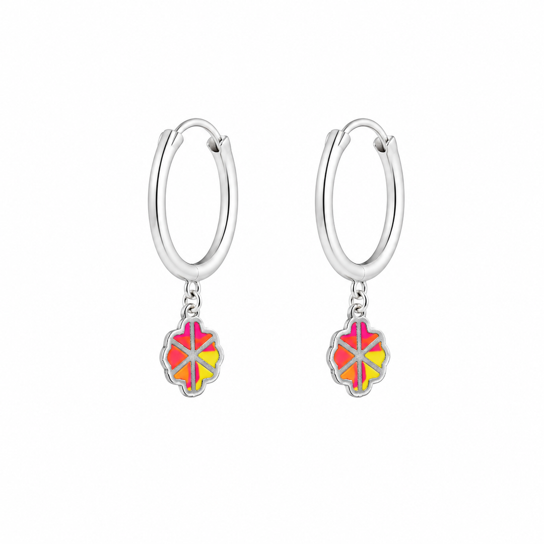Mahira | Geometric Hoop Earrings