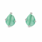 Load image into Gallery viewer, Mishka | Water Drop Stone Stud Earrings
