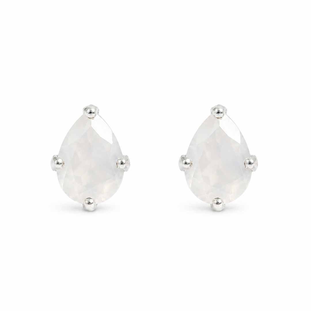 Mishka | Water Drop Stone Stud Earrings