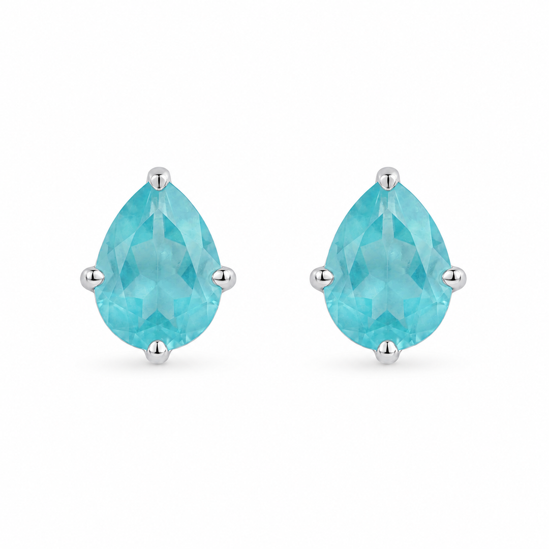 Mishka | Water Drop Stone Stud Earrings