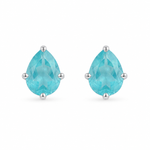 Load image into Gallery viewer, Mishka | Water Drop Stone Stud Earrings
