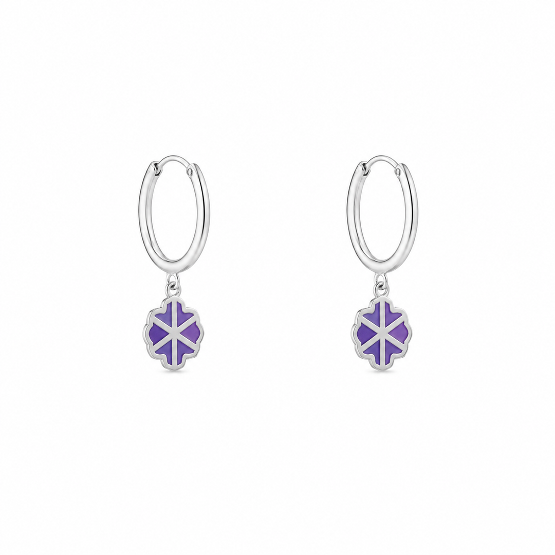 Mahira | Geometric Hoop Earrings