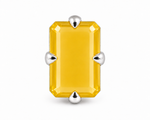 Load image into Gallery viewer, MELORA | RECTANGLE SHAPED SILVER NOSE PIN
