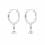 Load image into Gallery viewer, Mita | Minimalist Hoop Drop Earrings
