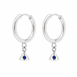 Load image into Gallery viewer, Mita | Minimalist Hoop Drop Earrings
