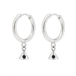 Load image into Gallery viewer, Mita | Minimalist Hoop Drop Earrings
