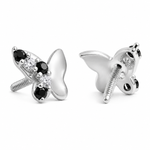 Load image into Gallery viewer, Mila | Butterfly Stone Earrings
