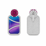 Load image into Gallery viewer, Mali | Geometric Colour-Block Earrings
