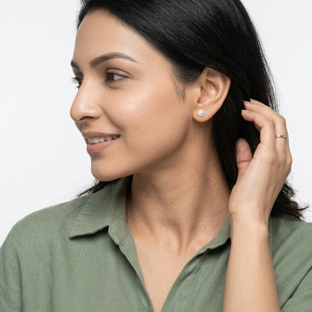 Katori Moti | Round Stud Earrings