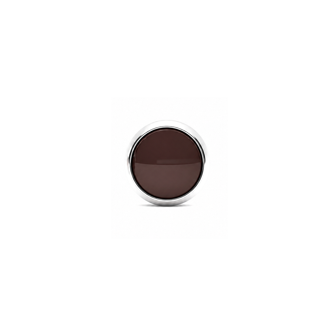 Katori Moti | Round Shaped Silver Nose Pin