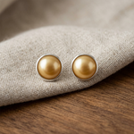 Load image into Gallery viewer, Katori Moti | Round Stud Earrings
