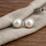 Load image into Gallery viewer, Katori Moti | Round Stud Earrings
