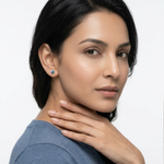 Load image into Gallery viewer, Katori Moti | Round Stud Earrings

