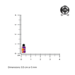 Load image into Gallery viewer, Mali | Geometric Colour-Block Earrings

